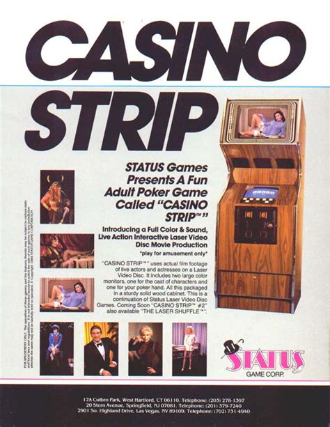 Laserdisc casino strip